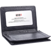 The Bugatti Group Swiss Mobility Carrying Case Business Card, License - Black (BCC97349SMBK)