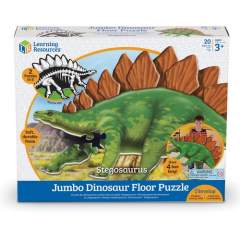 Learning Resources Jumbo Dinosaur Floor Puzzle - Stegosaurus (LER2858)