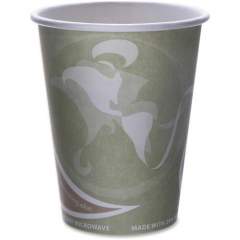Eco-Products Evolution World PCF Hot Cups (EPBRHC12EWPL)