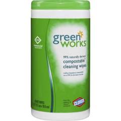 Clorox Commercial Solutions Green Works Compostable Cleaning Wipes