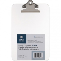Business Source Plastic Clipboard (01858)