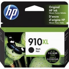 HP 910XL High Yield Black Original Ink Cartridge (3YL65AN)