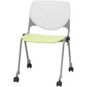 KFI Kool Caster Chair-Perforated Back (CS2300B8S14)