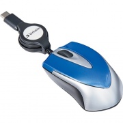 Verbatim USB-C Mini Optical Travel Mouse-Blue (70237)