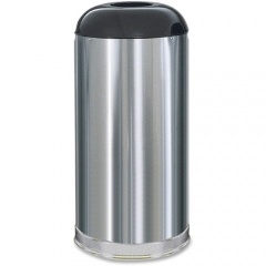 Rubbermaid Commercial Round Top 15-Gallon Waste Container (R32SSSGL)