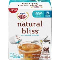 Nestle Coffee-Mate Natural Bliss Vanilla Flavor Liquid Creamer Singles (41941CT)