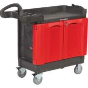 Rubbermaid Commercial TradeMaster 2-door Cabinet Cart (451288BLA)