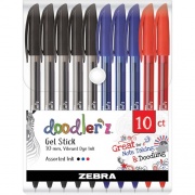 Zebra Doodler'z Gel Stick Pens (41970)