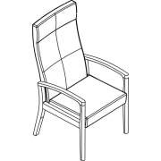 Arold Sencha High-back Patient Chair (HEPHW4L924)