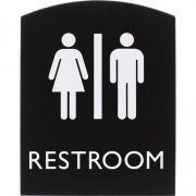 Lorell Restroom Sign (02672)