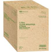 Eco-Products Unwrapped Jumbo Paper Straws (EPSTP76UWHCT)