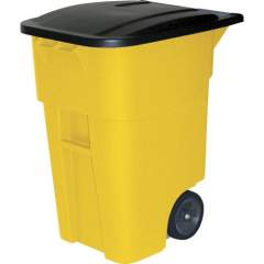 Rubbermaid Commercial Brute Rollout Container (9W27YELCT)