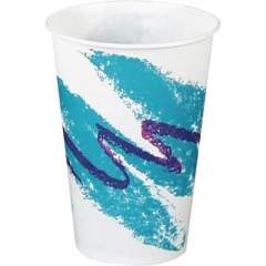 Solo Jazz Design Waxed Paper Cold Cups (R7NJZCT)