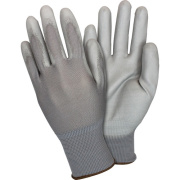 Safety Zone Coated Nylon Gray Knit Gloves (GNPUSMGYCT)