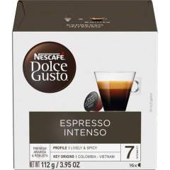 Nescafe Dolce Gusto Pod Espresso Intenso Coffee (38106)