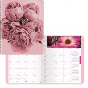 Brownline Pink Floral Planner (CB1219PNK)