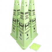 TriVu Social Distancing 3 Sided Safety Cone (9140SMKIT)