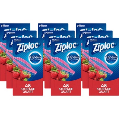 Ziploc Quart Storage Seal Top Bags (314469)