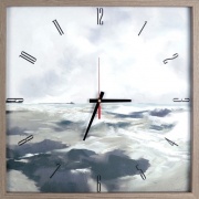 Lorell Seawave Art Clock (01719)
