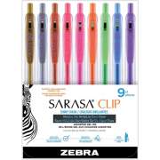 Zebra Sarasa Clip Shiny Colors Gel Retractable Pen (49309)