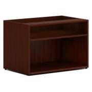 HON Mod Low Storage Credenza | Open | 30"W | Traditional Mahogany Finish (LCL3020SLT1)