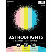 Astro Laser, Inkjet Printable Multipurpose Card Stock - Merry Mint, Lift-off Lemon, Bubble Gum, Punchy Peach, Lunar, Blue (91715)