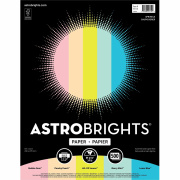 Astro Laser, Inkjet Copy & Multipurpose Paper - Bubble Gum, Lunar Blue, Merry Mint, Lift-off Lemon, Punchy Peach (91714)