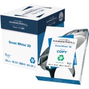 Hammermill Great White Laser, Inkjet Copy & Multipurpose Paper - White - Recycled - 30% (86710)