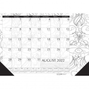 House of Doolittle Academic Doodle Monthly Desk Pad Calendar (1875)