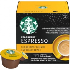 Starbucks Pod Blonde Espresso Nescafe Dolce Gusto Coffee (94333)