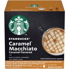 Starbucks Pod Caramel Macchiato Nescafe Dolce Gusto Coffee (94273)