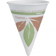 Bare 4 ounce Paper Cone Cups (4BRJ8614CT)