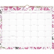 AT-A-GLANCE Badge Floral Monthly Wall Calendar (1565F707)