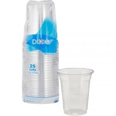 Dixie Foods Clear Plastic Cold Cups (CPET12DX)