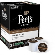 Peet's Coffee K-Cup House Blend Coffee (2410)
