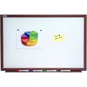 Skilcraft Magnetic Oak Frame Dry-erase Whiteboard (3347080)
