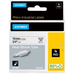 DYMO Rhino Heat Shrink Tube Labels (18057)