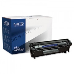 MICR Print Solutions Compatible Q2612A(M) (12AM) MICR Toner, 2,000 Page-Yield, Black