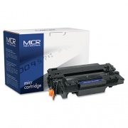 MICR Print Solutions Compatible CE255X(M) (55XM) High-Yield MICR Toner, 12,500 Page-Yield, Black