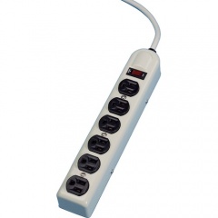 Fellowes 6 Outlet Metal Power Strip (99027)