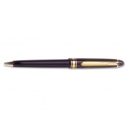 AbilityOne 7520014511065 SKILCRAFT Push Cap Ballpoint Pen, Retractable, Medium 1 mm, Black Ink, Black Barrel, Dozen