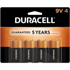 Duracell Coppertop Alkaline 9V Battery - MN1604 (MN16RT4Z)