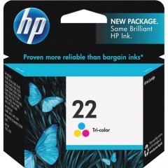 HP 22 Tri-color Original Ink Cartridge (C9352AN)