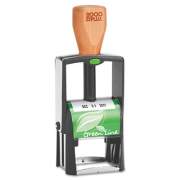 COSCO 2000PLUS 039307 Green Line Self-Inking Heavy Duty Stamp