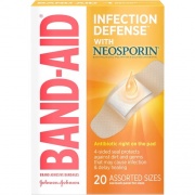 BAND-AID Adhesive Bandages Infection Defense with Neosporin (5570)