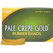 Alliance Rubber 20195 Pale Crepe Gold Rubber Bands - Size #19