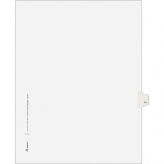 Avery Individual Legal Exhibit Dividers - Avery Style (01016)