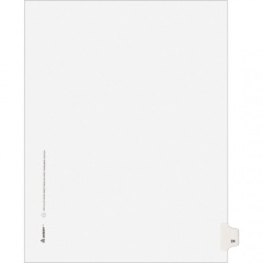 Avery Individual Legal Exhibit Dividers - Avery Style (01024)