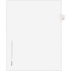 Avery Individual Legal Exhibit Dividers - Avery Style (01031)