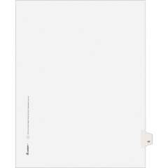 Avery Individual Legal Exhibit Dividers - Avery Style (01047)